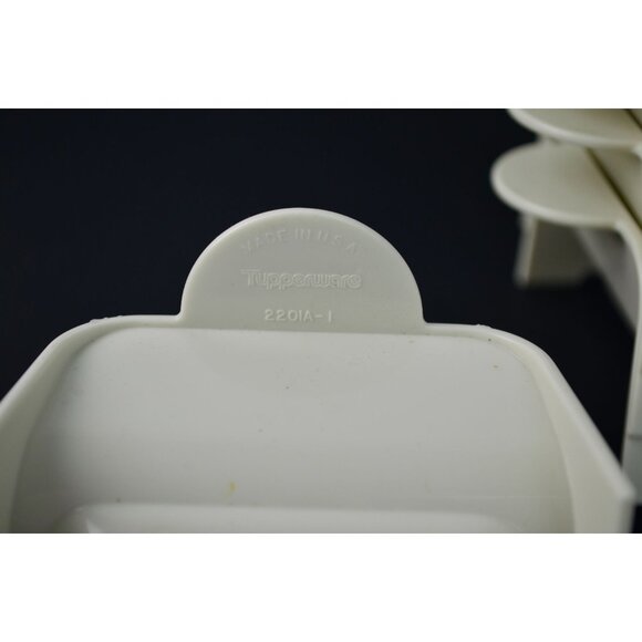 Tupperware Vintage Taco Holders Set Lot of 6 2201 - Picture 5 of 5